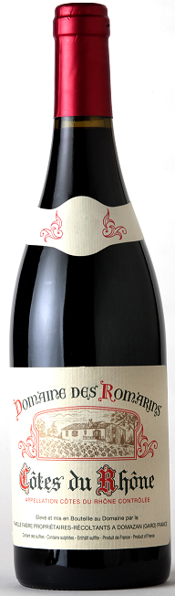 Cotes du Rhone Romarins AC 0,75l (14% vol.)