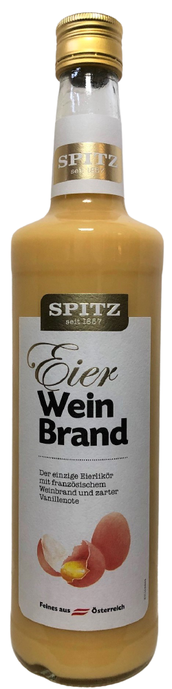 Eierlikör mit Weinbrand Spitz 0,7l (16% vol.)