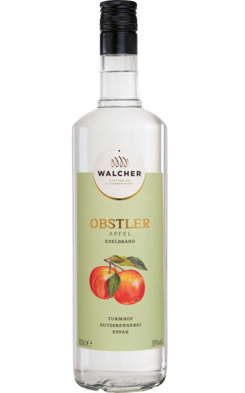 Obstler Edelbrand Walcher 1,0l (38% vol.)