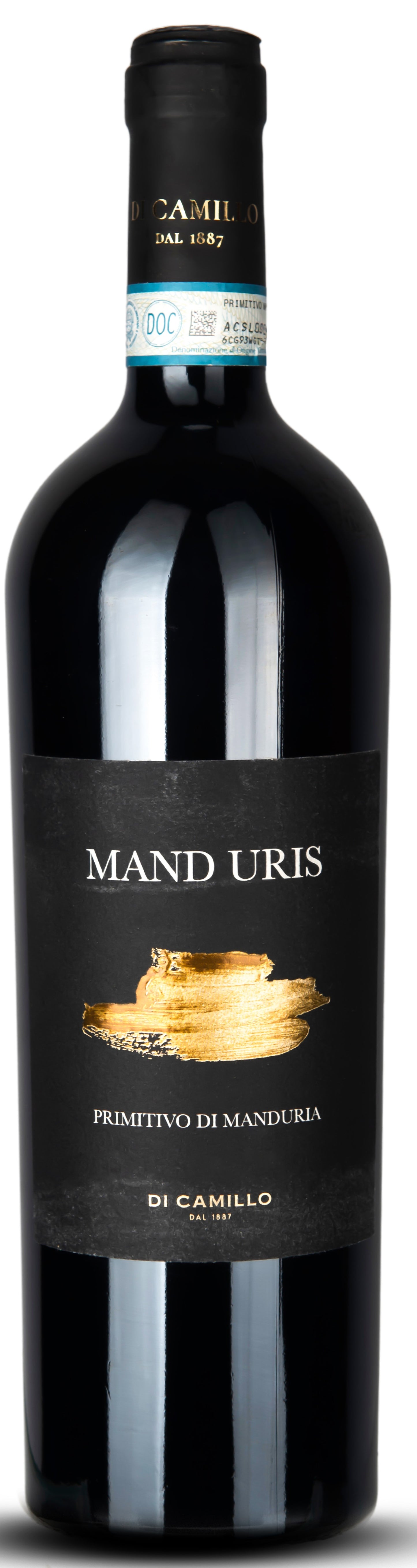 Mand Uris Primitivo di Manduria DOP Di Camillo 0,75l (14,5% vol.)